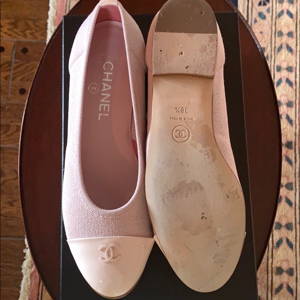Like new Chanel light pink flats - Picture 6 of 8